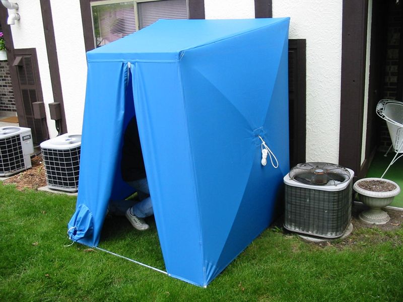 HVAC Tent