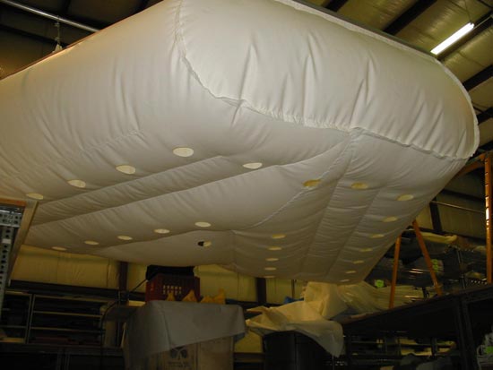 Pillow Duct Polyester Rail