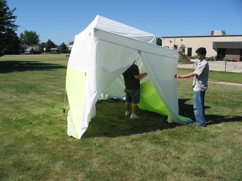 HVAC Tent 3